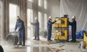 Structural drying team removes hidden moisture from Mobile, AL home after water damage